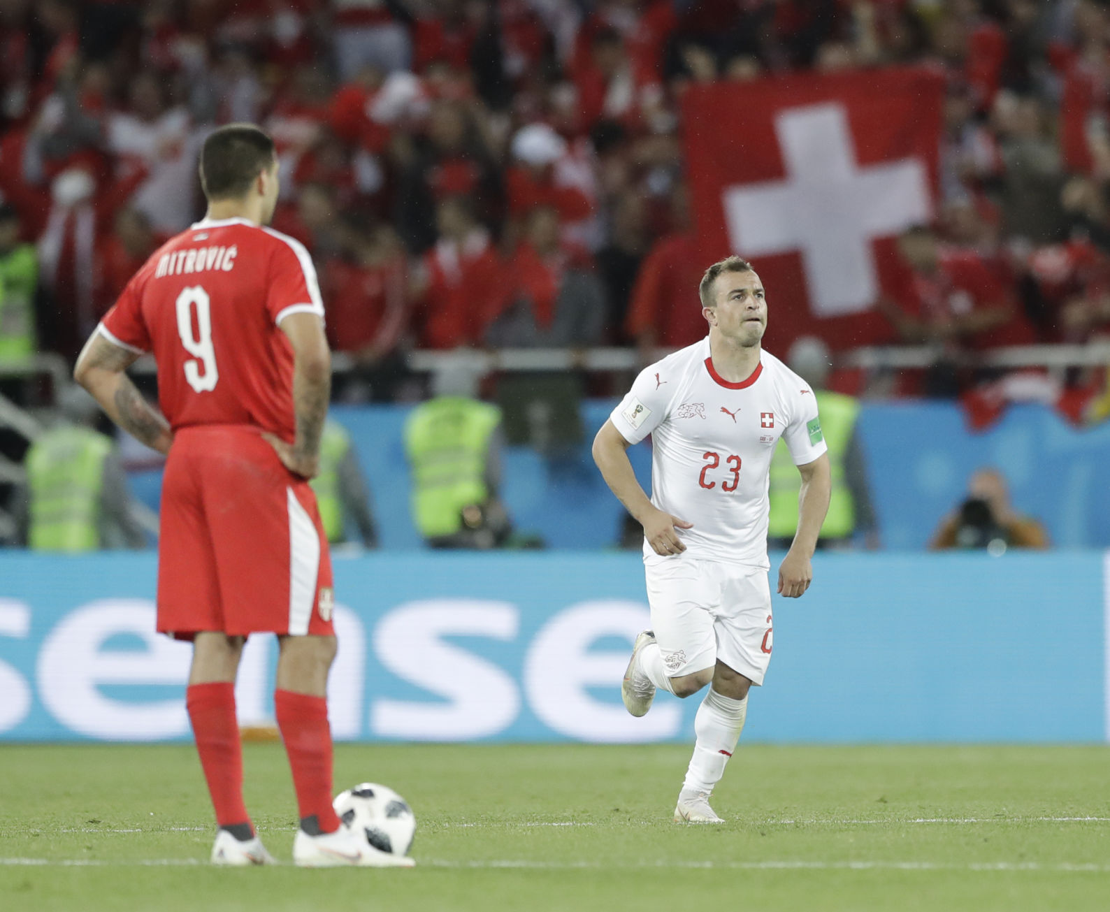Switzerland beats Serbia